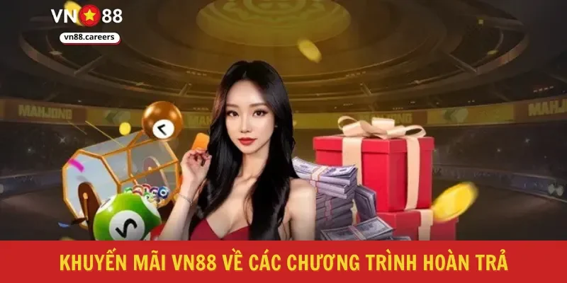 Khuyến mãi VN88 về các chương trình hoàn trả